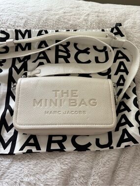 Marc Jacobs White Leather Mini Bag